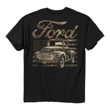 Load image into Gallery viewer, Ford 49 Camo Flag T-Shirt