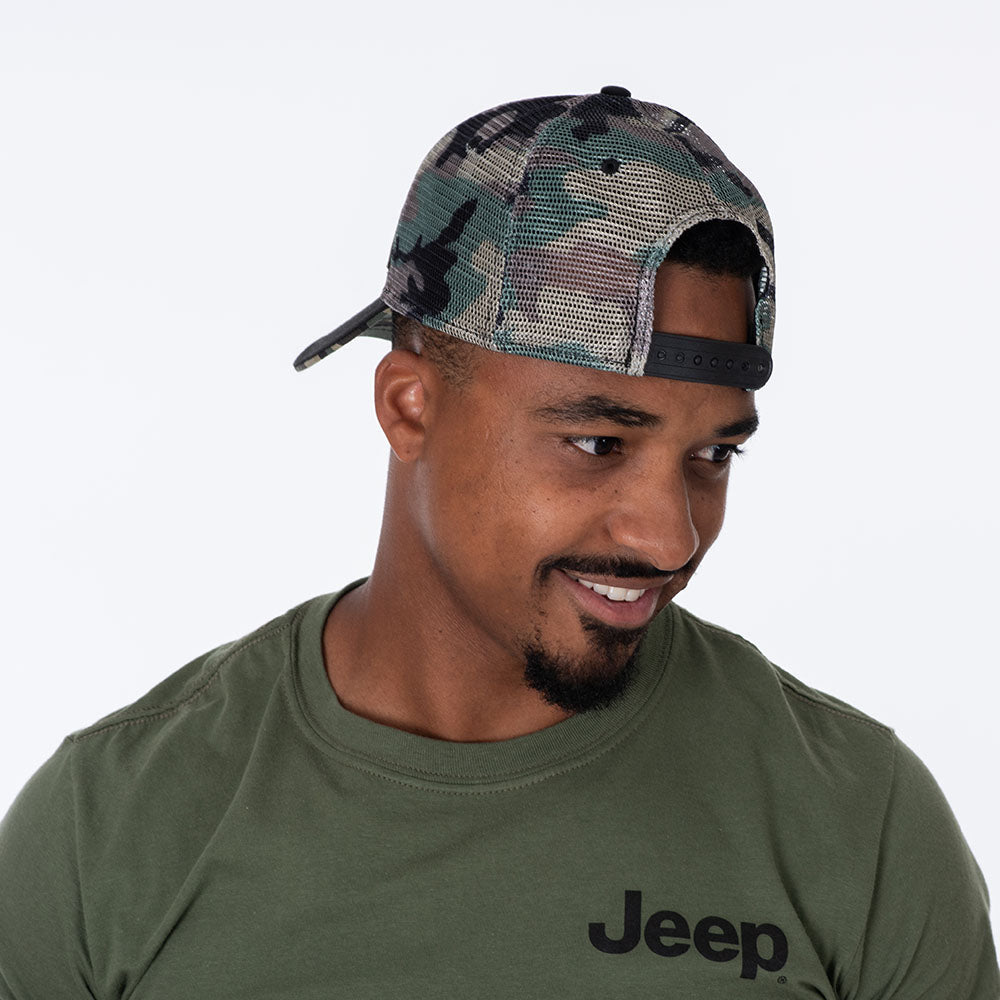 Camo sales jeep cap