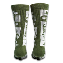Load image into Gallery viewer, Jeep Grille Crew Sock