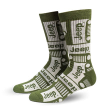 Load image into Gallery viewer, Jeep Grille Crew Sock