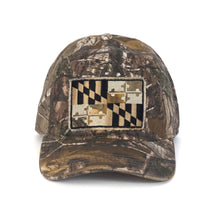 Load image into Gallery viewer, Real Tree Camo Maryland Flag Hat
