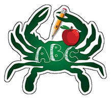 Load image into Gallery viewer, Large Teacher Maryland Crab Vinyl Decal