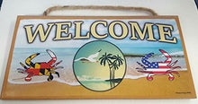 Load image into Gallery viewer, Welcome Wooden Sign