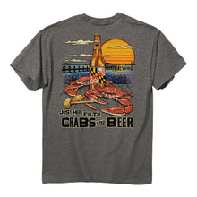 Load image into Gallery viewer, Crabs And Beer T-Shirt
