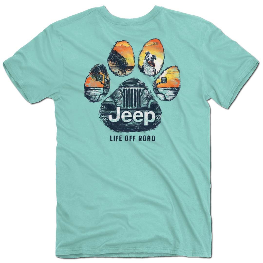 Jeep Dog Paw T-Shirt