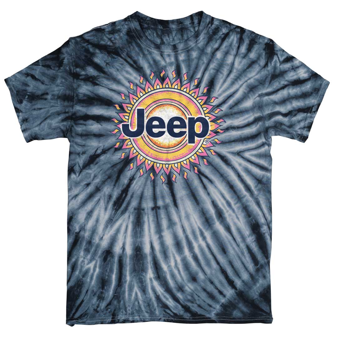 Jeep Sun Tie Dye T Shirt