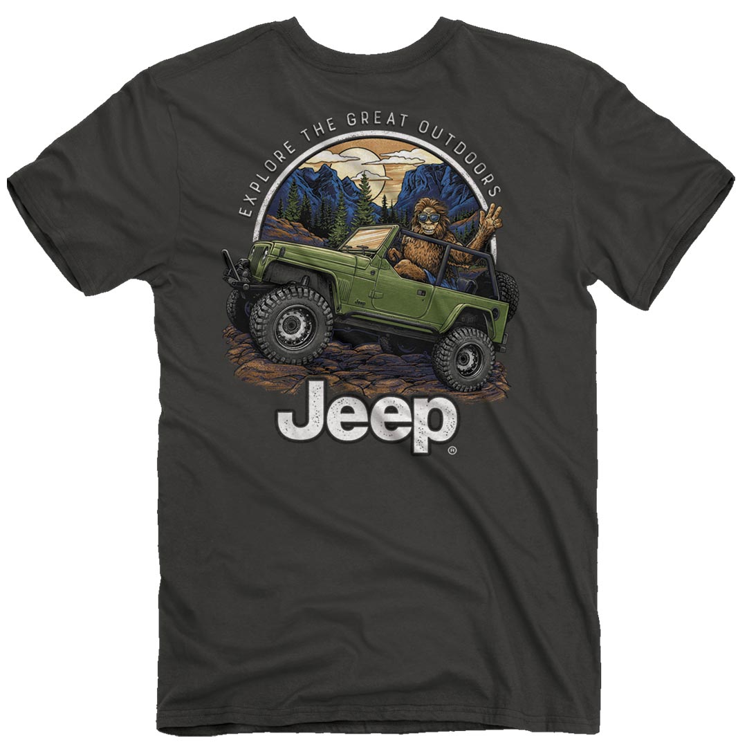 Jeep Sasquatch T Shirt