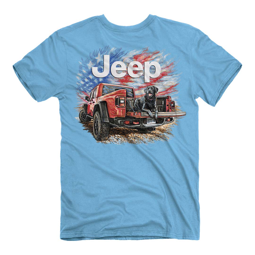 Jeep Glad Lab T Shirt