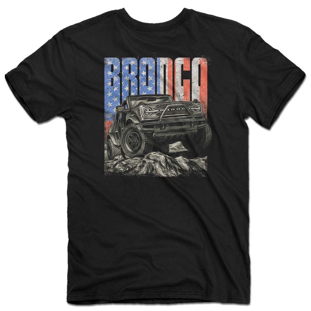 Ford Bronco American Tough T-Shirt