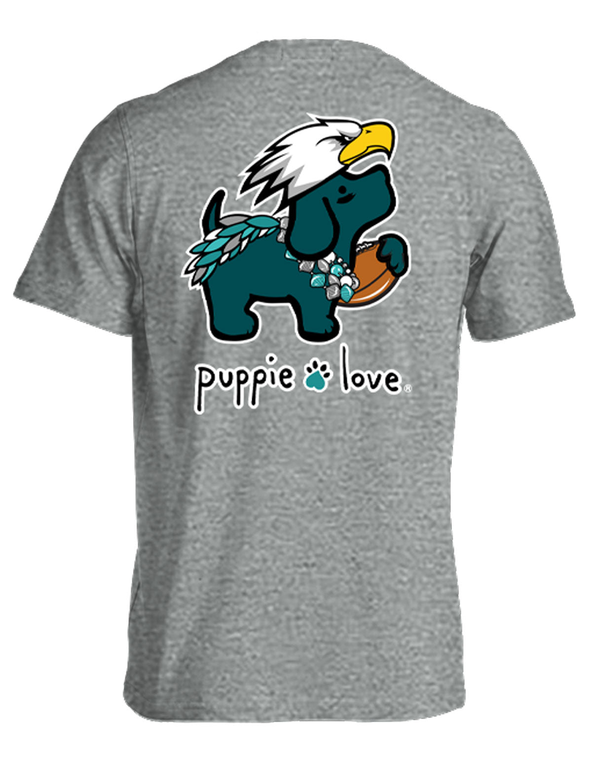 Green Mascot Puppie Love T-Shirt