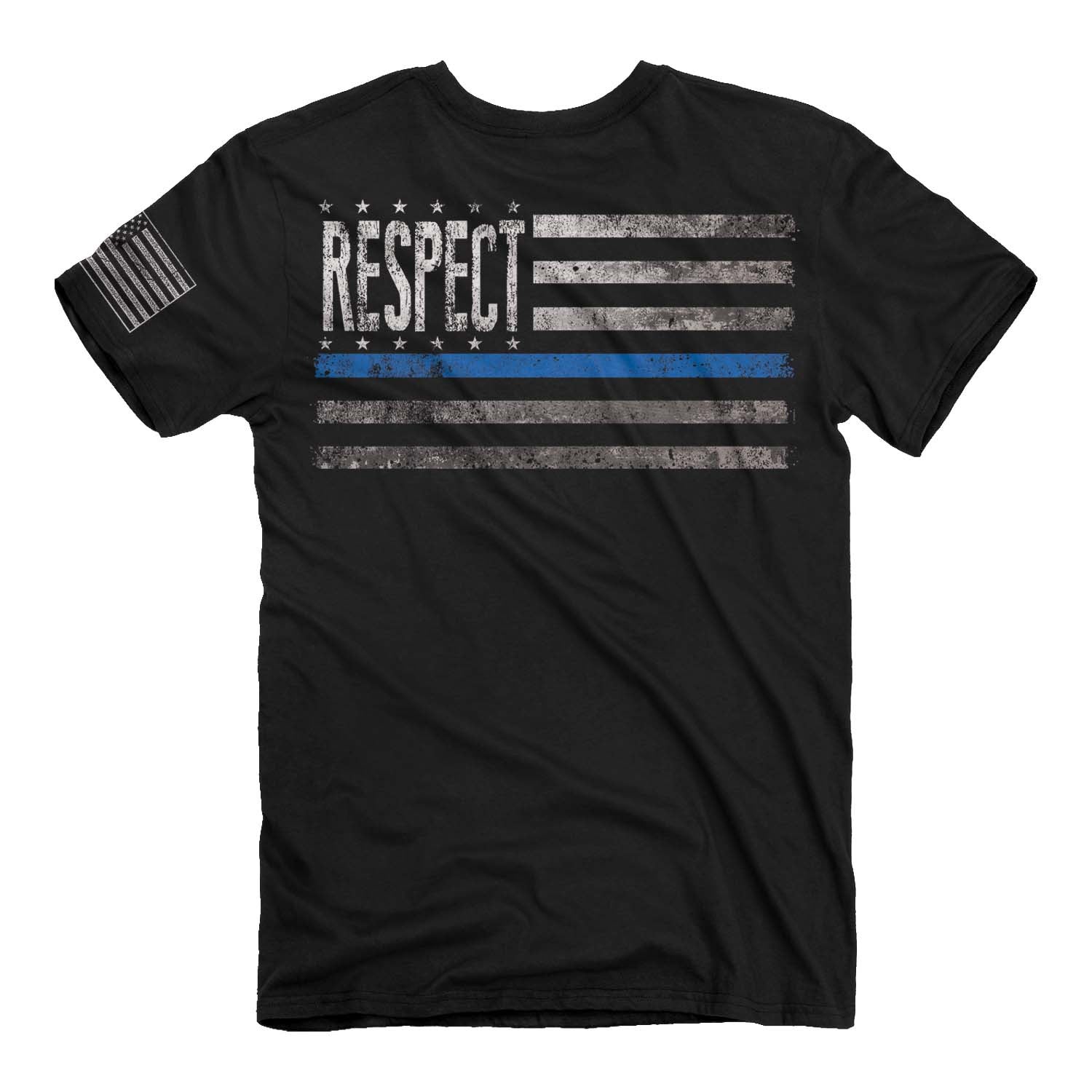 Police Respect Blue T-Shirt