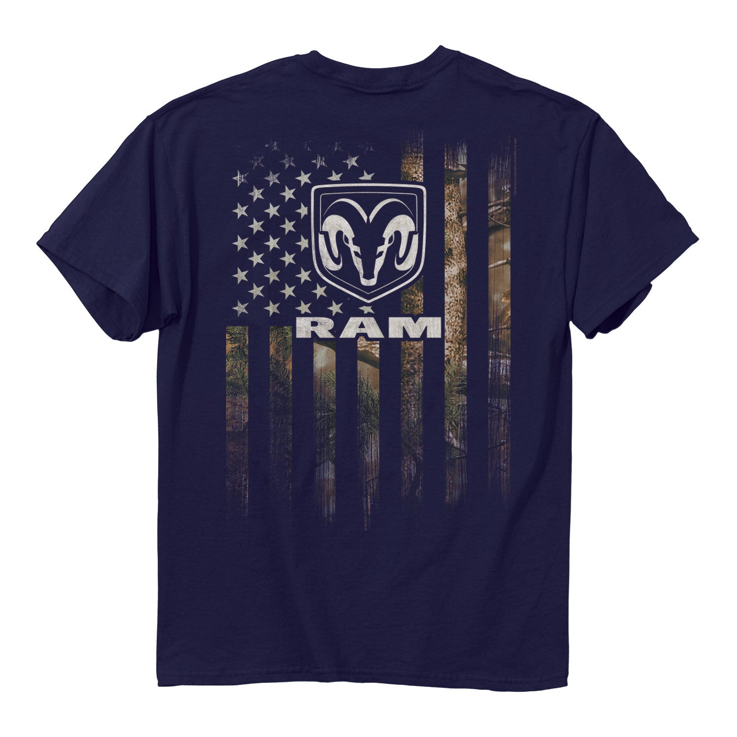 RAM Full Camo Flag T-Shirt