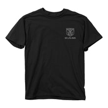 Load image into Gallery viewer, RAM Guts Glory Black T-Shirt
