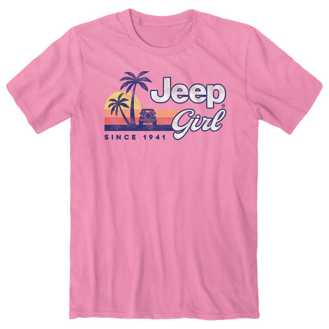 Jeep Girl Surf T-Shirt