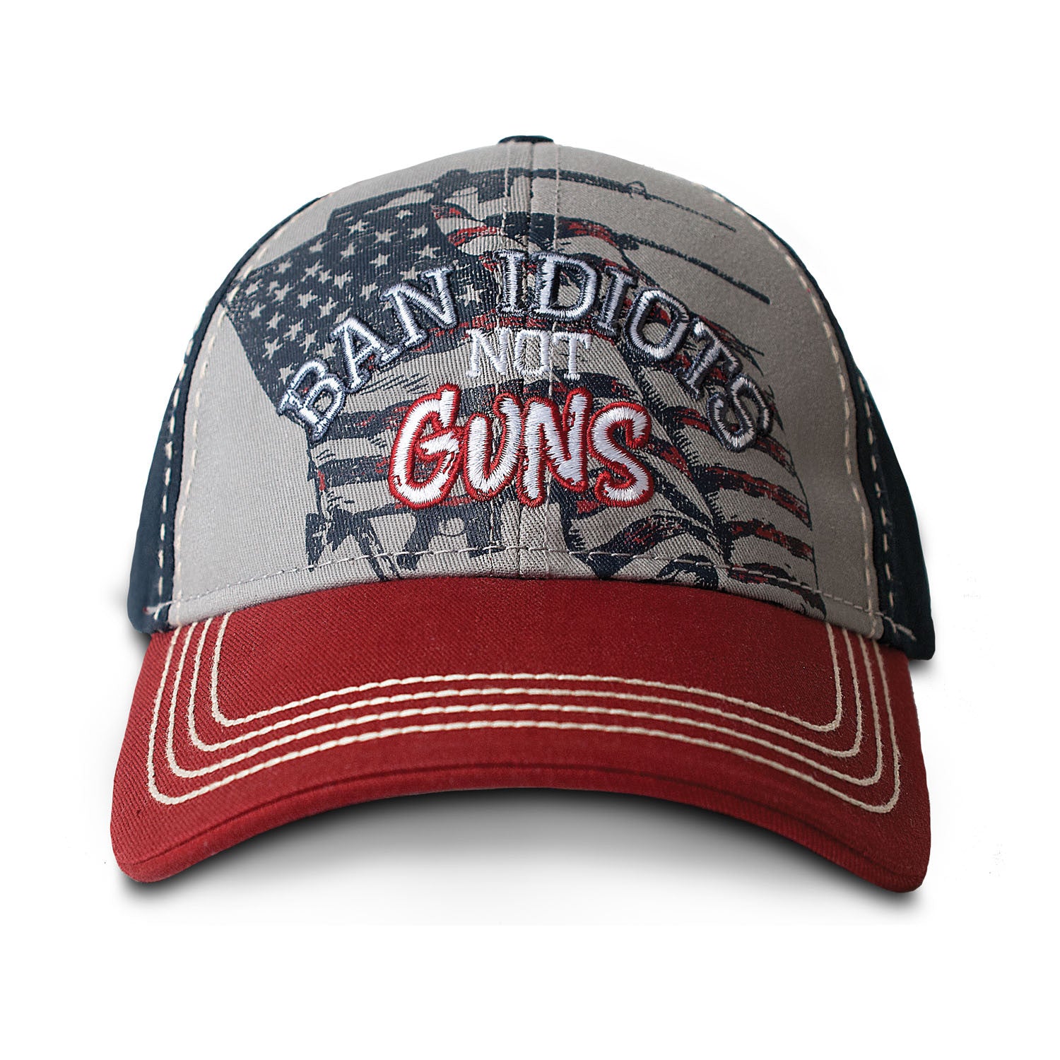 Ban Idiots Not Guns Hat, image size:1500x1500