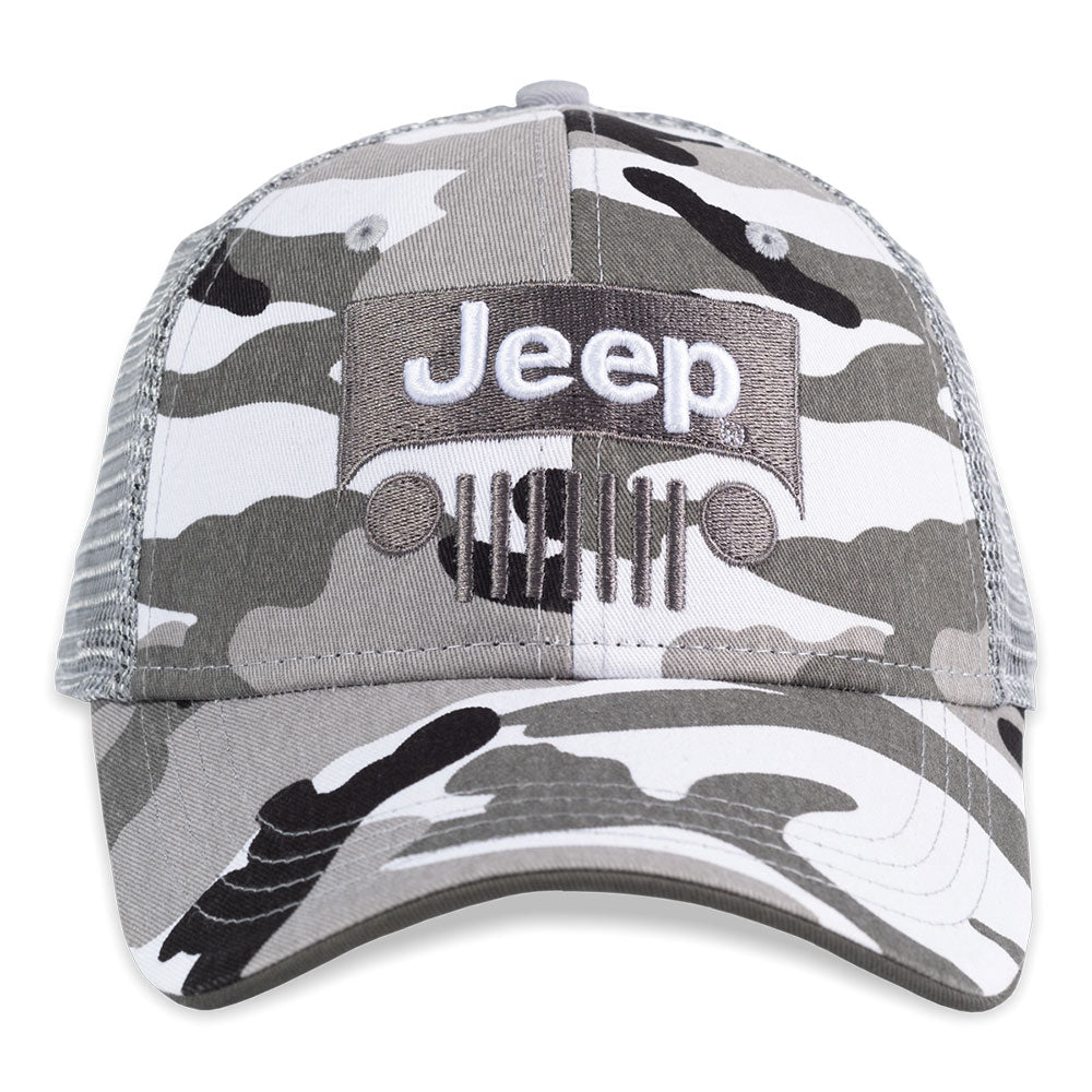 Jeep Snow Camo Hat