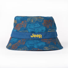 Load image into Gallery viewer, Jeep Vintage Jeep Bucket Hat
