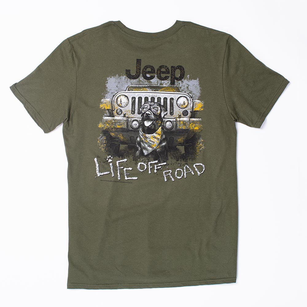 Jeep A Dog's Life Off-Road T-Shirt