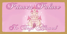 Load image into Gallery viewer, Princess Palace No Boys Allowed Wooden Sign
