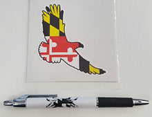Load image into Gallery viewer, Maryland Flag Eagle Vinyl Decal
