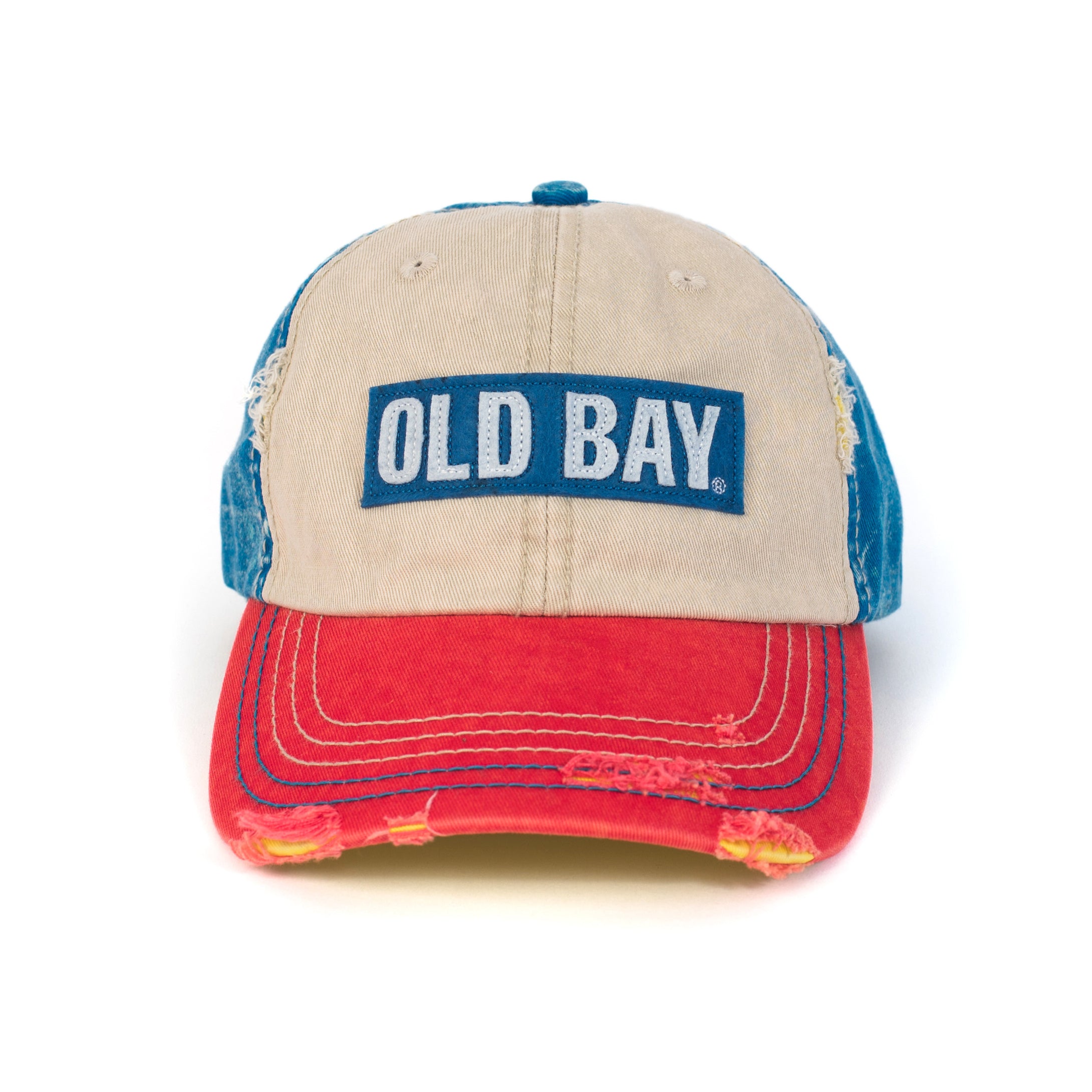 Old Bay Distressed Logo Hat