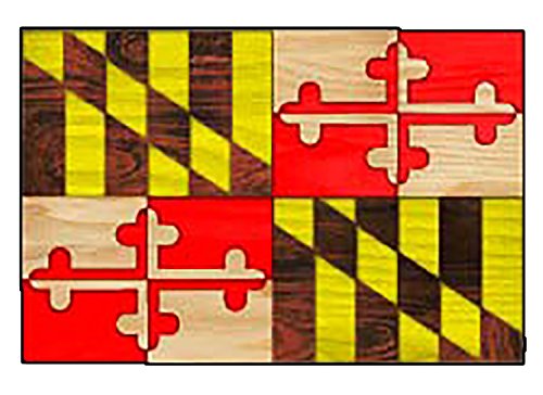 Maryland Flag Vinyl Decal