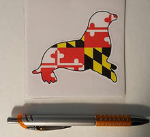 Load image into Gallery viewer, Maryland Flag Seal Vinyl Decal
