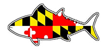 Load image into Gallery viewer, Maryland Flag Tuna Vinyl Decal
