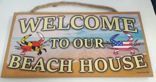 Load image into Gallery viewer, Welcome to Our Beach House Wooden Sign
